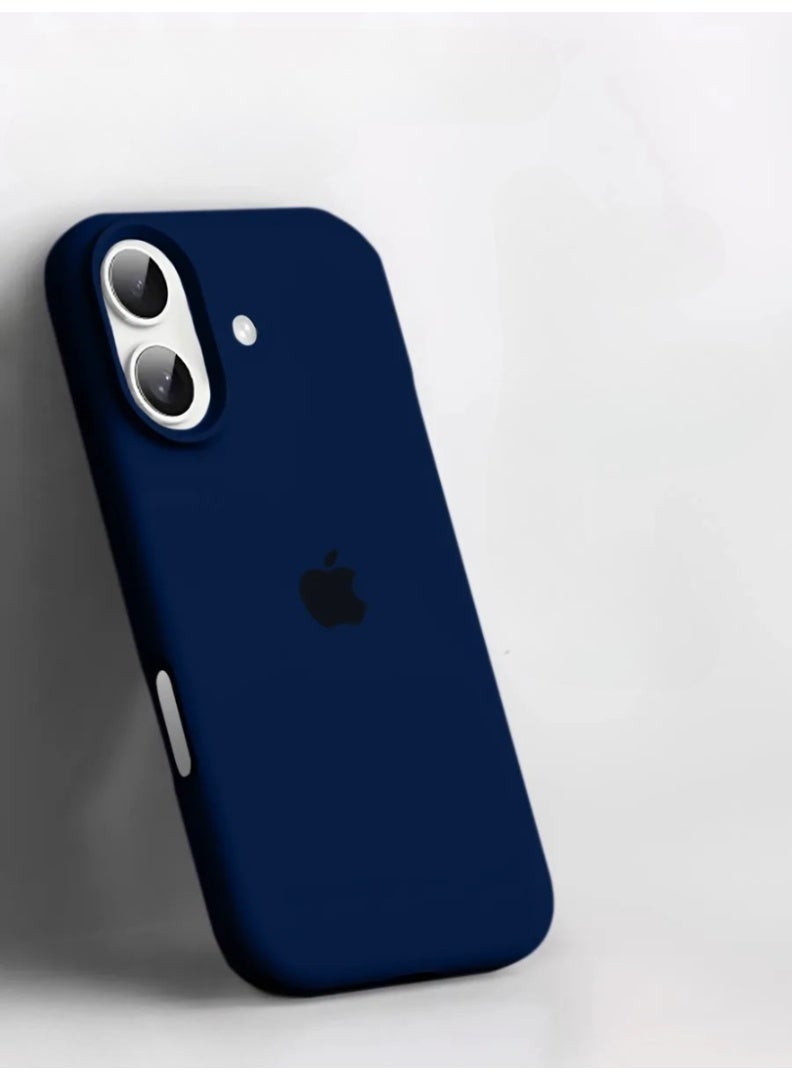 جراب iPhone 17، غطاء حماية كامل الجسم من السيليكون السائل لهاتف iPhone 17، جراب أنيق بلمسة نهائية ناعمة مع بطانة من الألياف الدقيقة لهاتف iPhone 17 مقاس 6.3 بوصة - Image 3